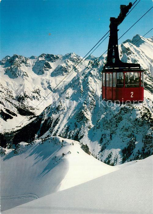 Mittelberg Kleinwalsertal Walmendingerhorn Bahn