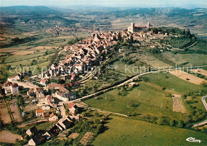 Vezelay Fliegeraufnahme
