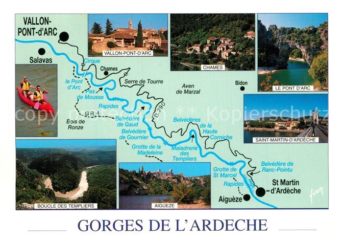 Vallon-Pont-d Arc Sehenswuerdigkeiten