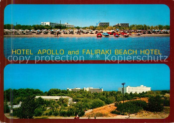 Rhodos Rhodes aegaeis Hotel Apollo Faliraki Beach Hotel