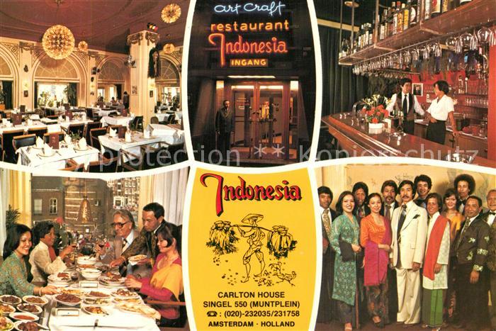 Amsterdam Niederlande Restaurant Indonesia