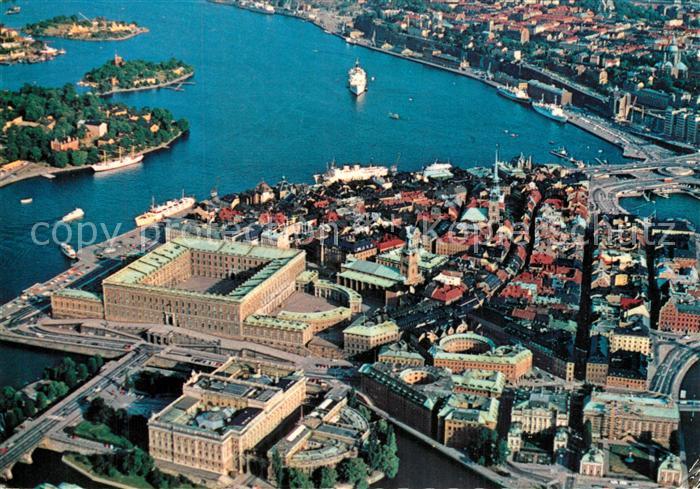 Stockholm Fliegeraufnahme
