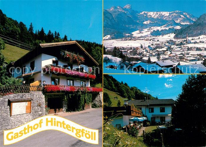 Unken Gasthaus Hintergfoell