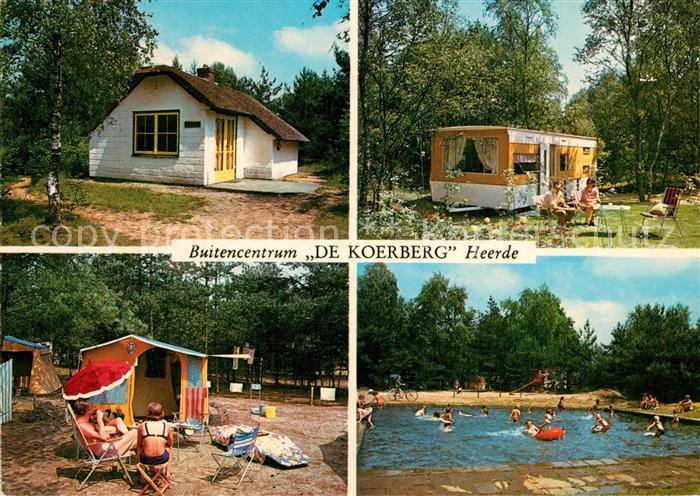 Heerde Gelderland Buitencentrum De Koerberg Ferienhaus Campingplatz Freibad