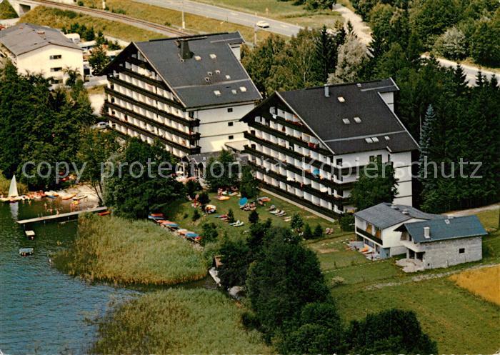 Steindorf Ossiacher See Cafe Restaurant Skreinig Fliegeraufnahme