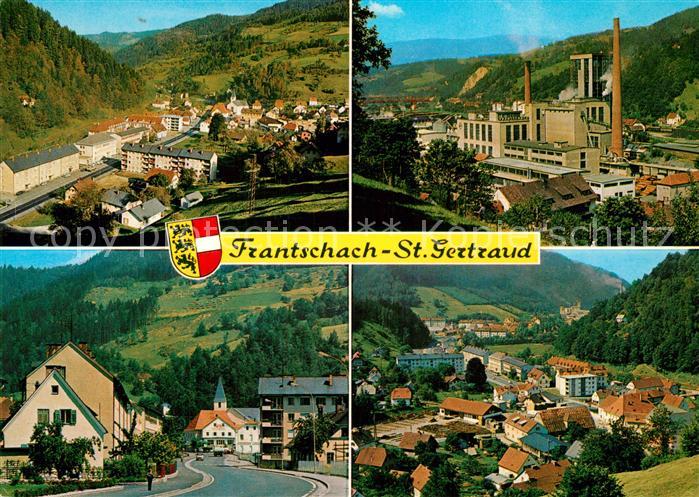 Frantschach-St.Gertraud Teilansichten Industrie Fabrik