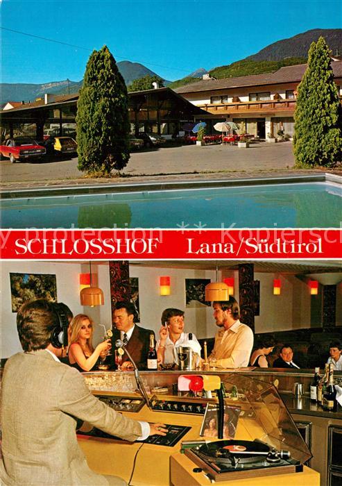 Lana Meran Gasthof Restaurant Schlosshof Swimming Pool