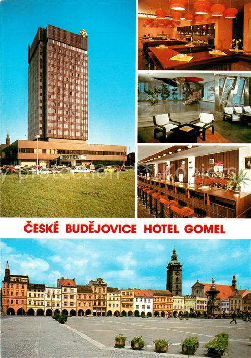 Ceske Budejovice Hotel Gomel Snack Bar Marktplatz Innenstadt