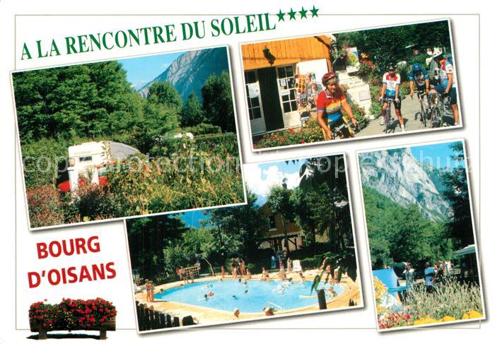 Bourg-d Oisans Camping a la rencontre du soleil Swimming Pool Fahrradtour