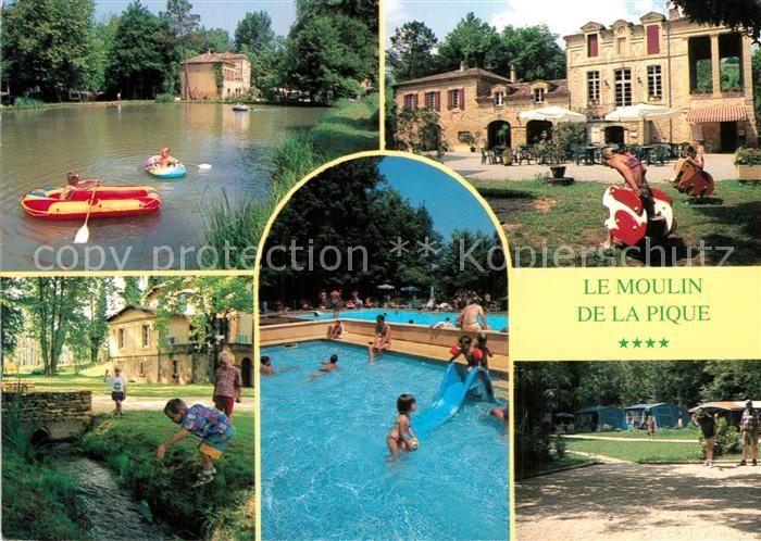 Belves Dordogne RCN Moulin de la Pique Camping Caravani