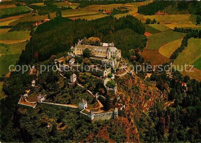 Sankt Georgen Laengsee Burg Hochosterwitz Fliegeraufnahme