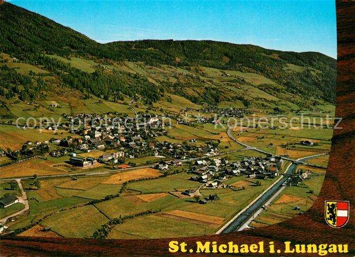 St Michael Lungau Sommerfrische Wintersportplatz Fliegeraufnahme