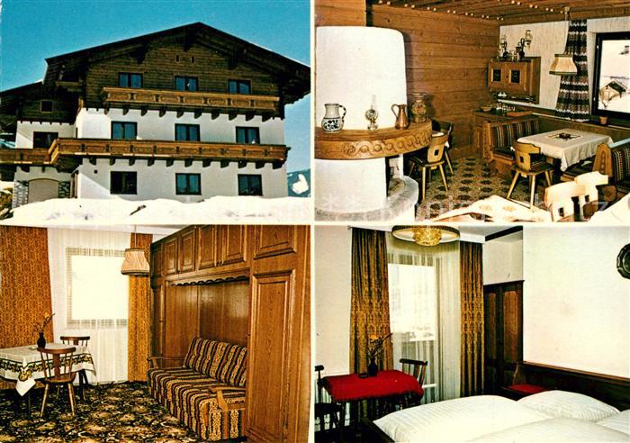 Bruck Grossglocknerstrasse Pension Bellevue Doppelzimmer Gastraum Kamin