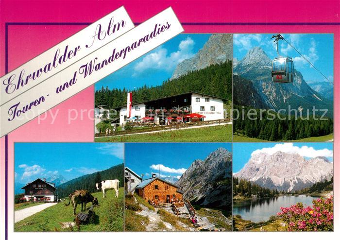 Ehrwald Tirol Ehrwalder Alm Bergsee Zugspitze Wettersteingebirge