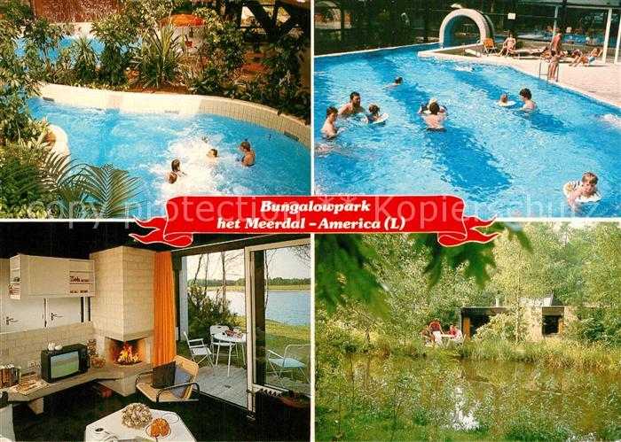 America Niederlande Bungalowpark het Meerdal Sporthuis Centrum Freibad