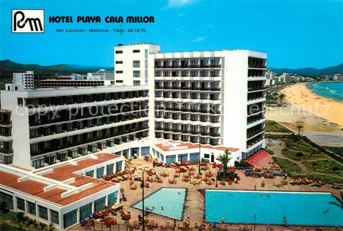 San Lorenzo Spanien Hotel Playa Cala Millor Swimming Pool Strand