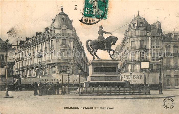 Orleans Loiret Place du Martroi