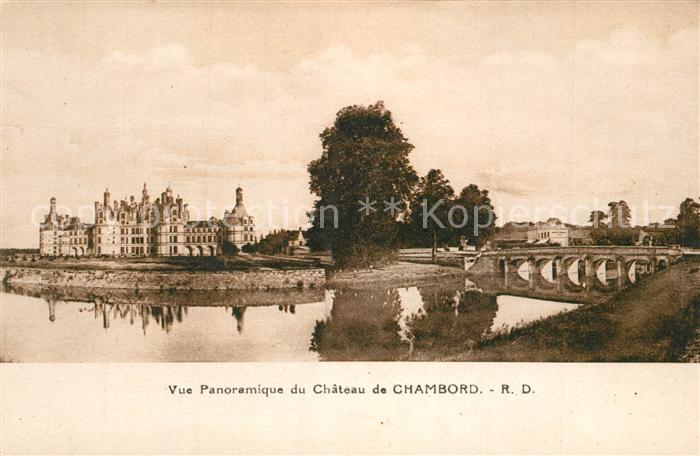 Chambord Blois Panorama Chateau