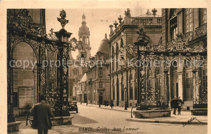 Nancy Lothringen Grilles Jean Lamour