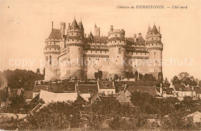 Pierrefonds Oise Chateau