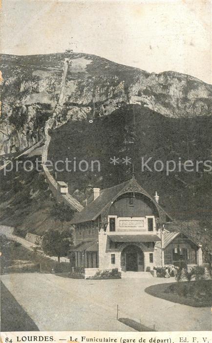 Lourdes Hautes Pyrenees Le Funiculaire