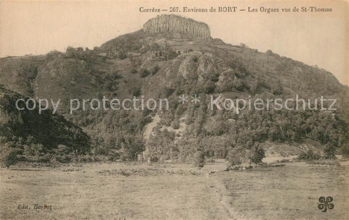 Correze Bort Les Orgues Saint Thomas