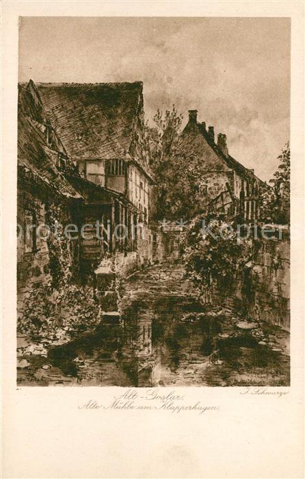 Alt Goslar Alte Muehle am Klapperhaken