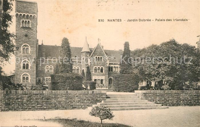 Nantes Loire Atlantique Jardin Dobree Palais des Irlandais