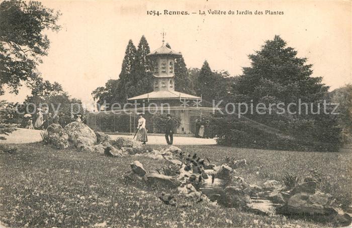 Rennes Ille-et-Vilaine La Voliere du Jardin des Plantes