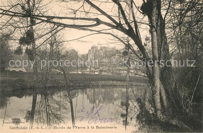 Courtalain Bords de l Yerre a la Boisvinerie
