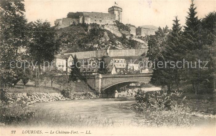 Lourdes Hautes Pyrenees Chateau Fort
