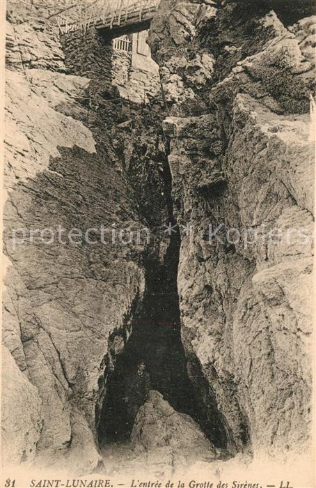 Saint-Lunaire Entree de la Grotte des Sirenes