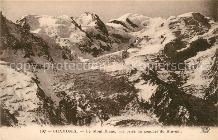 Chamonix Mont Blanc Brevent