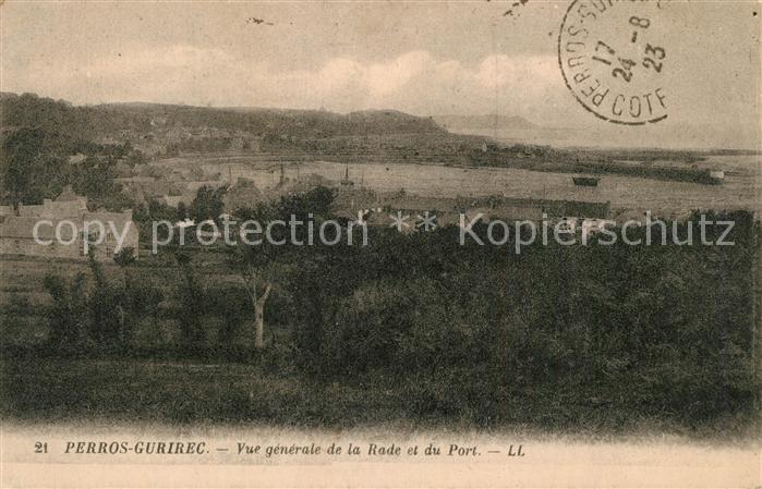 Perros-Guirec Panorama Rade du Port