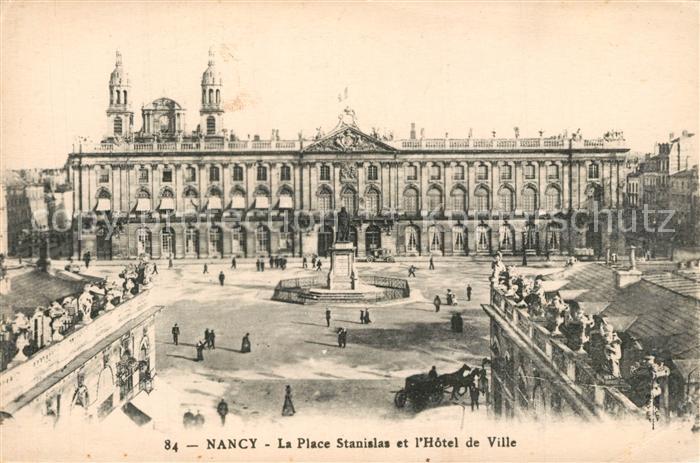 Nancy Lothringen Place Stanislas Hotel de Ville