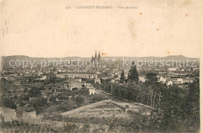 Clermont Ferrand Puy de Dome Panorama