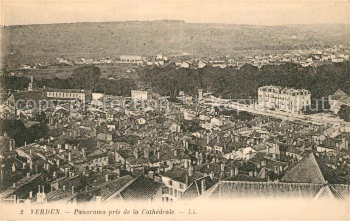 Verdun Meuse Panorama Cathedrale