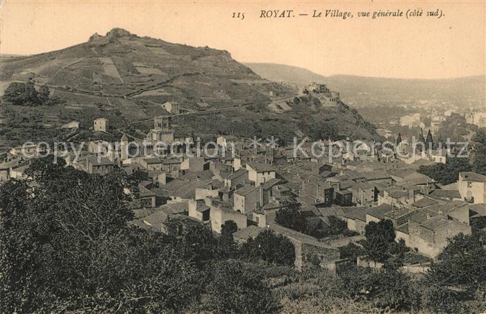 Royat Puy de Dome Panorama