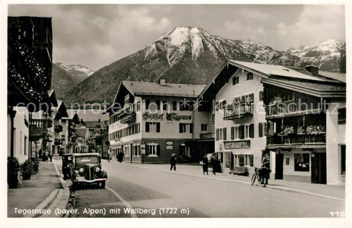 Tegernsee Stadtpanorama Wallberg