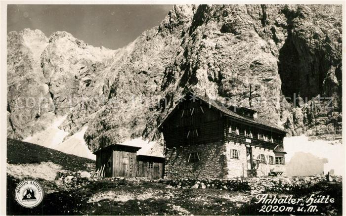 Anhalter Huette Panorama