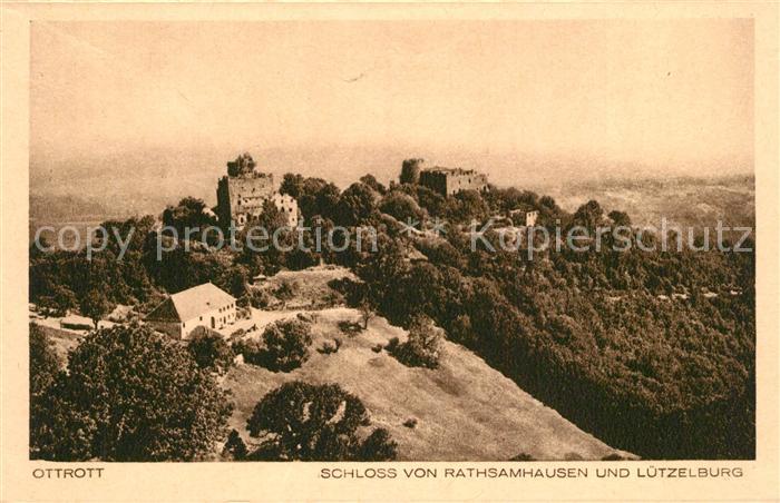 Ottrott Schloss Rathsamhausen Lützelburg