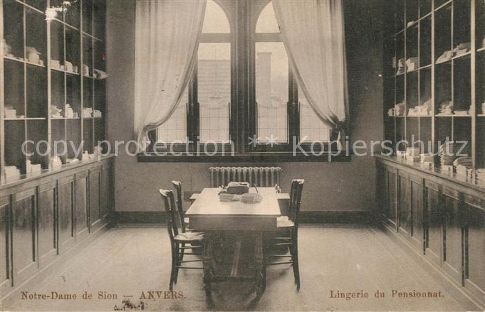 Anvers Antwerpen Notre Dame de Sion Lingerie du Pensionnat