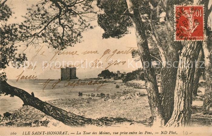 Ile Saint-Honorat Alpes Maritimes Tour des Moines