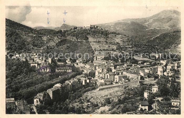 Amelie-les-Bains-Palalda Panorama Massif du Canigou