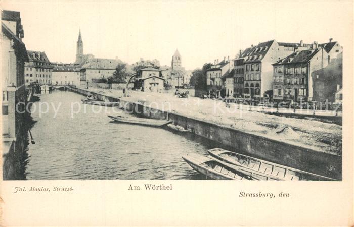 Strassburg Elsass Am Wörthel