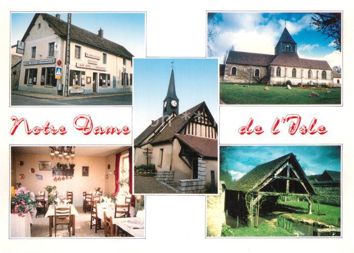 Notre-Dame-de-l Isle Bar Hotel Restaurant Au Bon Accueil Cha