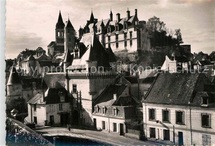 Loches Indre et Loire Porte des Cordeliers Chateau royal