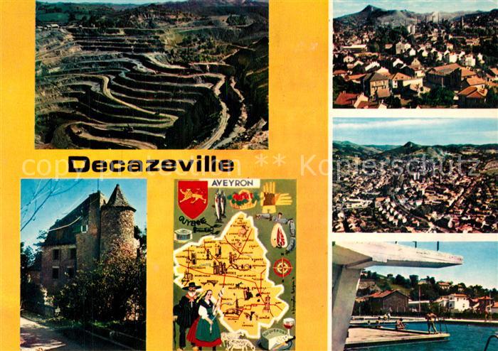 Decazeville Aveyron Panorama Chateau Gironde Piscine