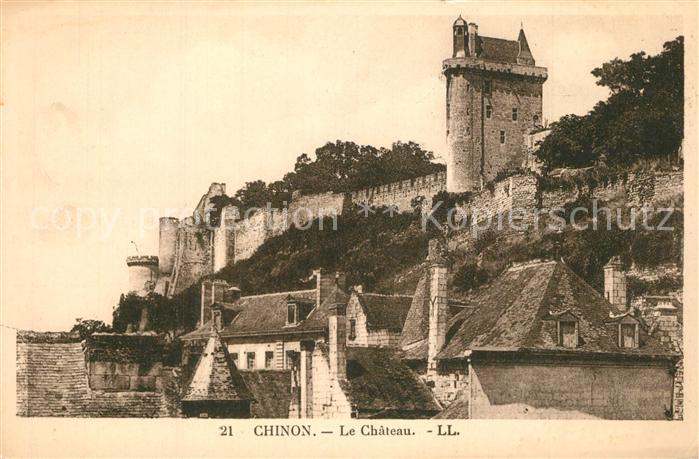 Chinon Indre et Loire Chateau