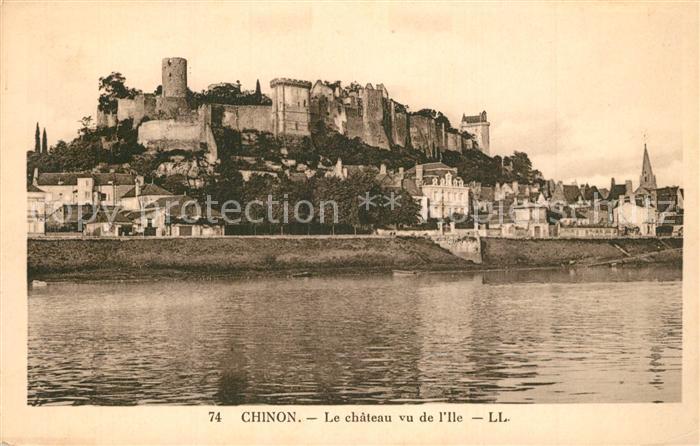 Chinon Indre et Loire Chateau